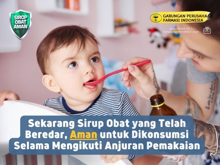Sirop Obat Aman Untuk Anak Sudah Boleh Dikonsumsi - Armita Fibri